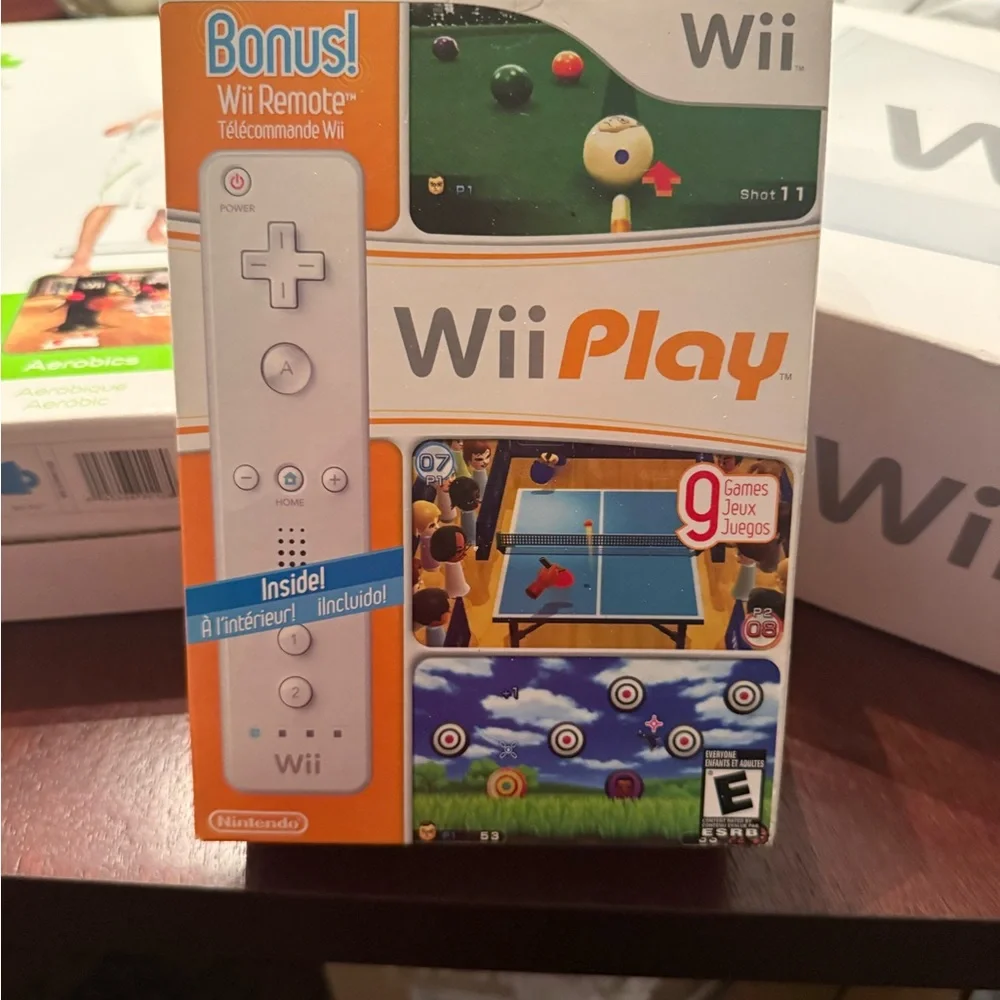 Nintendo Wii Fit and Wii Play